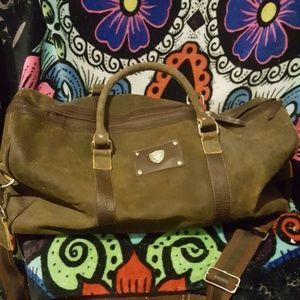 Oakland raiders duffel bag